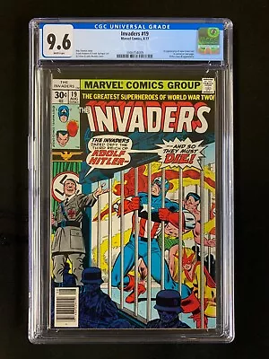 Buy INVADERS #19  CGC 9.6 - WHITE PAGES - NIce Registration - EXCEL Colors/Gloss • 139.92£