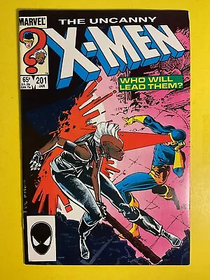 Buy X-Men #201 1st Appearance Of Nathan Summers Later Becomes Cable Marvel 1986. • 10.45£