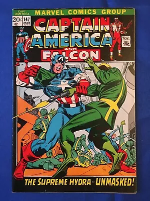 Buy Captain America #147 VFN- (7.5) MARVEL ( Vol 1 1972) ND In UK  • 25£