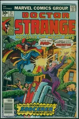 Buy Marvel Comics Doctor STRANGE Master Of The Mystic Arts #21 VFN 8.0 • 7.90£