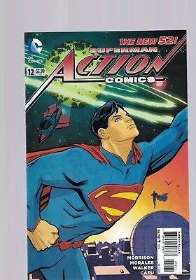 Buy DC Comics Superman Action Comics No. 12 October 2012  $3.99 USA  The New 52! • 2.99£
