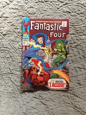 Buy Fantastic Four #65 (1967) - 1st Ronan The Accuser! • 24.02£