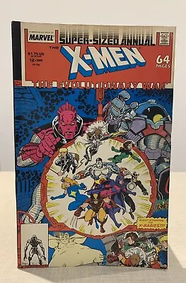 Buy Marvel Comics X-Men Suoer Sized Annual No.12 Special 1988 Vintage Comic Book • 7.99£