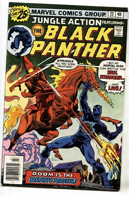 Buy Jungle Action #22--1976-- Black Panther Vs. Klan Cover --VF- • 34.77£