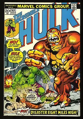 Buy Incredible Hulk #169 VF+ 8.5 1st Appearance Bi-Beast! Herb Trimpe Cover! • 27.18£