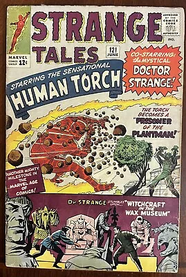 Buy Strange Tales 121 Marvel Comics 1st Cover App Baron Mordo Silver Age 1964 • 126.15£