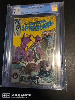 Buy Amazing Spider-man #292 (Marvel 1987)  CGC Graded 7.5 • 70.17£