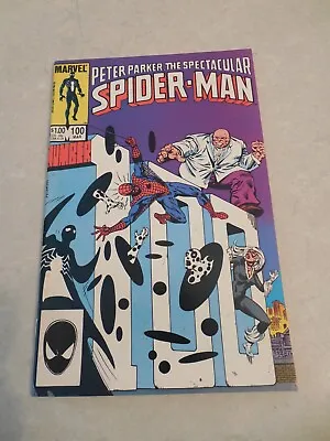 Buy Peter Parker, The Spectacular Spider-man #100, Marvel Comics, 1985, 9.6 Nm+! • 11.92£