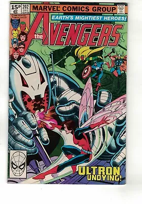 Buy Avengers  #201 202 203 3 Key Issue Lot Bronze Age Marvel Comic Book FN Ultron • 7£