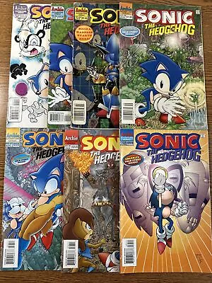 Buy Sonic The Hedgehog #35 36 37 38 39 40 41 Lot Run Archie Series SEGA Lower Grade • 15.85£