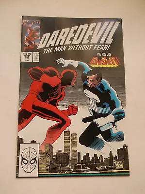 Buy Marvel: Daredevil #257, Vs Punisher, Typhoid Mary App., Disney+, Hot, 1988, Nm-! • 47.96£