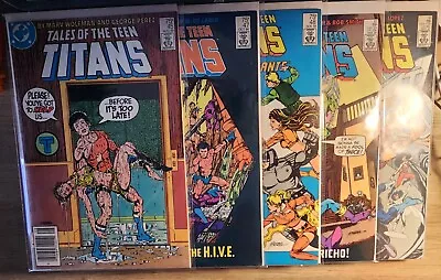 Buy Tales Of The Teen Titans 45 47 48 51 81 Wolfman Perez • 27.66£