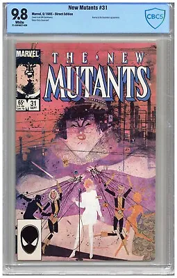 Buy New Mutants  # 31   CBCS   9.8   NMMT   White Pgs   9/85  Karma & The Gladiators • 82.69£