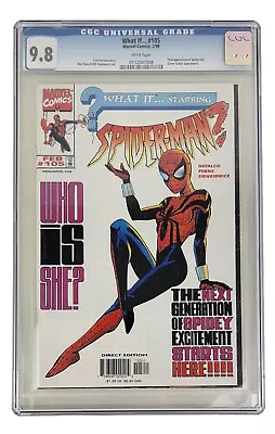 Buy What If... #105 CGC 9.8 Marvel 2/98 White Pages Spider-Girl Debut Mayday Parker • 362.09£