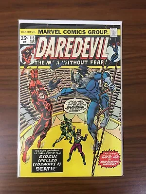 Buy Daredevil: The Man Without Fear! #118 (Feb 1975, Marvel).      (D) • 31.60£