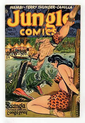 Buy Jungle Comics #71 GD/VG 3.0 1945 • 95.94£