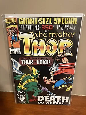 Buy The Mighty Thor #432 Giant Sized Special Marvel Comics 1991 • 3.15£