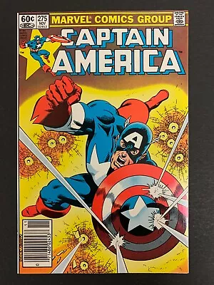 Buy Captain America #275 *high Grade!* (marvel, 1982) Newsstand! Zemo! Lots Of Pics! • 23.95£