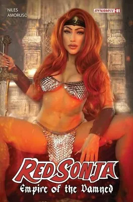 Buy RED SONJA EMPIRE DAMNED #1 - Cosplay Cover D - NM - Dynamite - Presale 04/03 • 3.71£