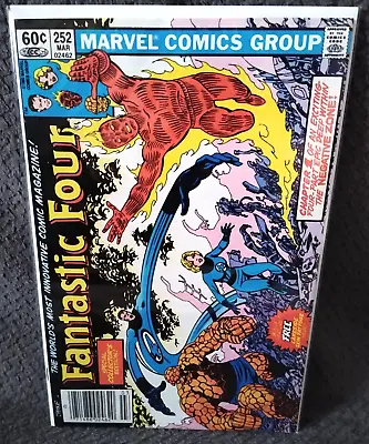 Buy FANTASTIC FOUR #252 NM 1983 Marvel - John Byrne - App Of Annihilus - Newsstand • 19.75£