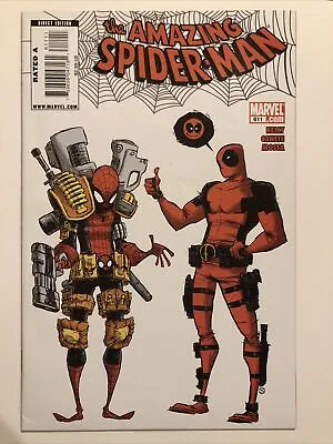 Buy Amazing Spider-Man Issue 611 Deadpool Spidey 1st Print Skottie Young Cover • 27.96£