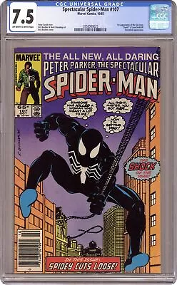 Buy Spectacular Spider-Man Peter Parker #107 CGC 7.5 1985 3958999025 • 47.97£