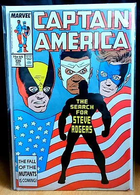 Buy Captain America #336 *The Search For Steve Rogers!* VF 1987 Marvel Comic • 4£