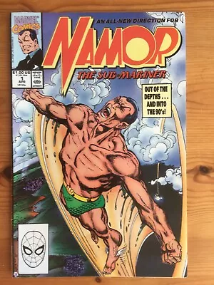 Buy Namor The Sub-Mariner #1 - Byrne - Marvel 1990 • 7£