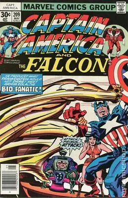 Buy Captain America #209 VG/FN 5.0 1977 Stock Image Low Grade • 8.74£