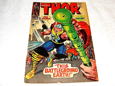 Buy The Mighty Thor #144 (Sept 1967, Marvel), 2.0-3.0 (GD), Jack Kirby Art • 5.51£