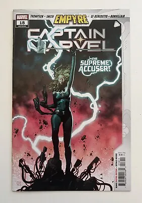 Buy Captain Marvel #18 (1st Appearance Lauri-Ell, 1st Print) - Marvel, VF/NM • 7.85£