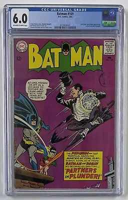 Buy Batman #169. Feb 1965. Dc. 6.0 Cgc. 2nd Silver Age App & Cover Of The Penguin! • 275£