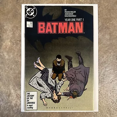 Buy Batman #404 - VF - 1987 - DC Comics - 1st Holly Robinson - Frank Miller - Year 1 • 15.78£
