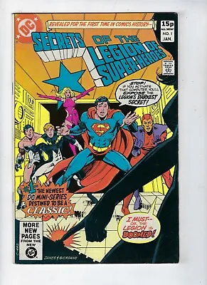 Buy Secrets Of The Legion Of Super Heroes # 1 DC Comics Jan 1981 • 3.95£