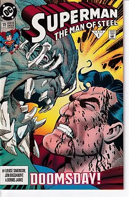 Buy Superman The Man Of Steel #19 Dc Comics • 15.99£