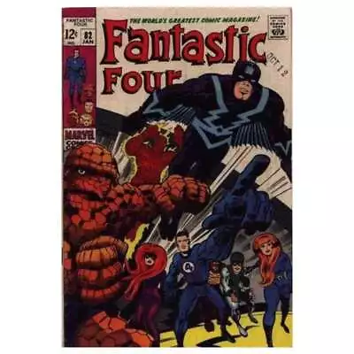 Buy Fantastic Four (1961 Series) #82 In Very Fine Minus Condition. Marvel Comics [v{ • 54.12£