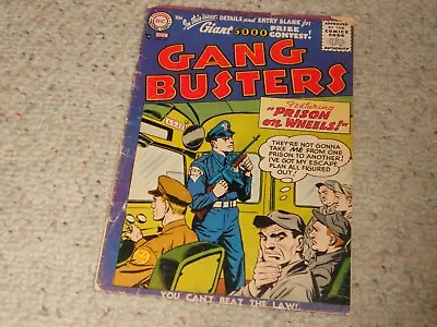 Buy 1956 Gang Busters DC Comic Book #54 - PUBLIC ENEMY OF THE HIGHWAY!!! • 11.24£