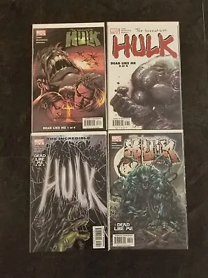 Buy Incredible Hulk Vol 2 #66 To #69 - Marvel 2004 - Dead Like Me Storyline • 8.99£