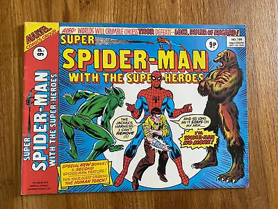Buy Super Spider-man With The Super-heroes #189 - Marvel Comics - 1976 • 3.25£