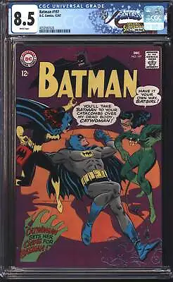 Buy D.C Comics Batman 197 12/67 FANTAST CGC 8.5 White Pages • 370.17£