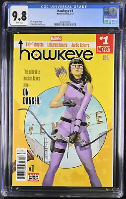 Buy Hawkeye #1 ~ 2/17 Marvel 1st Solo Kate Bishop Hawkeye MCU ~ CGC 9.8 WP • 2.40£