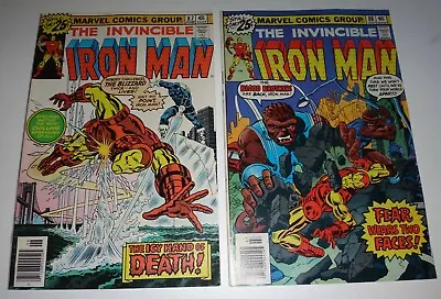 Buy Iron-man #87,88  9.2's White Pages 1976 • 29.39£