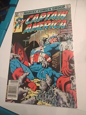 Buy 1982 Marvel Comics Captain America Issue Number 272 • 51.39£