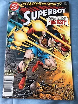 Buy DC Comics - Superboy 51 - The Last Boy On Earth Part 2 Of 4 (lot 52) • 2.49£