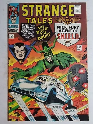 Buy Strange Tales (1951) #144 - Very Good/Fine - Nick Fury, Doctor Strange  • 14.39£