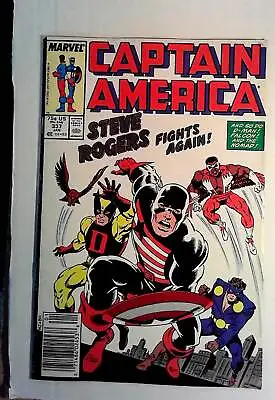 Buy 1988 Captain America #337 Marvel 1st Series Newsstand Comic Book • 14.29£