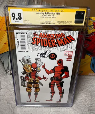 Buy The Amazing Spider-Man #611 Marvel Comic Skottie Young CGC 9.8 SS  • 318.19£
