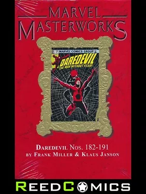 Buy MARVEL MASTERWORKS DAREDEVIL VOLUME 17 DM VARIANT #340 EDITION HARDCOVER 368 Pgs • 51.99£