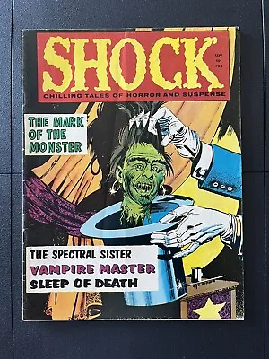 Buy 1970 SHOCK VOL 4 #2 Weird Mysteries 6 Cover | Horror Magazine ~ Beheading Cover • 24.07£