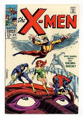 Buy Uncanny X-Men #49 VG/FN 5.0 1968 1st App. Lorna Dane (Polaris) • 221.28£